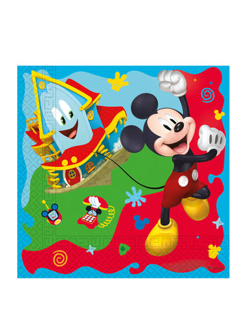 20 papirnatih serviet Mickey Mouse 33 x 33 cm