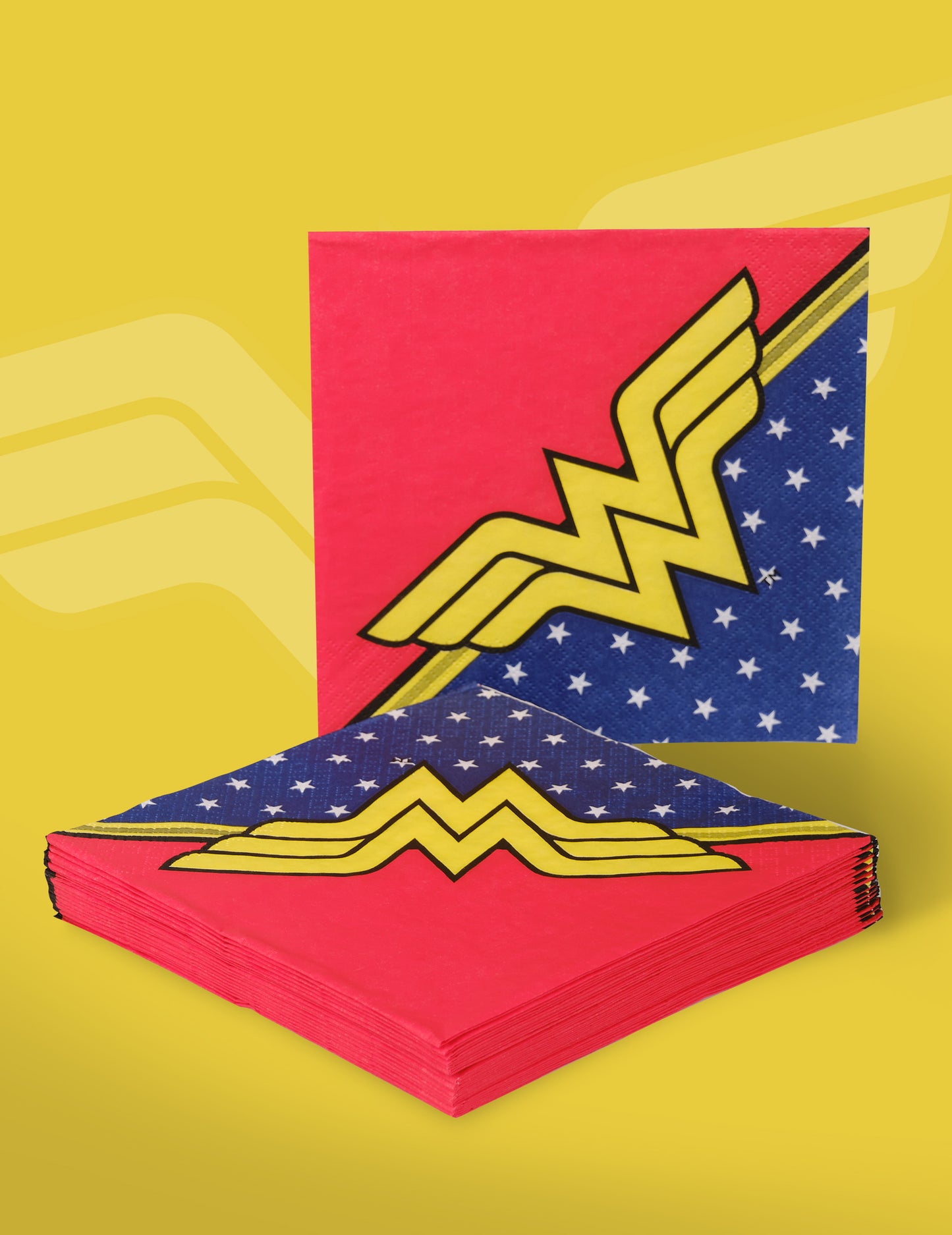 20 Wonder Woman papirnate brisače 33 x 33 cm