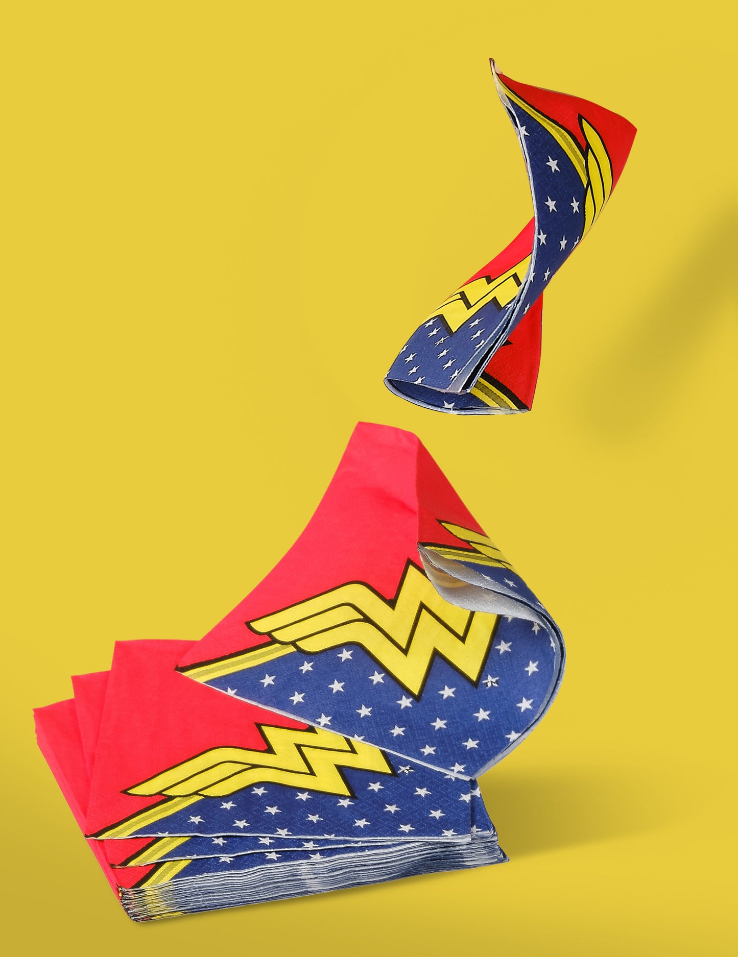 20 Wonder Woman papirnate brisače 33 x 33 cm