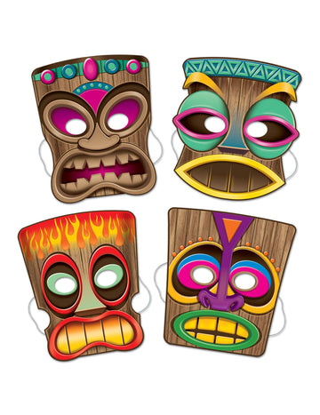 4 tiki maske