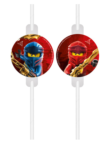 4 lego ninjago medaljonske slamice