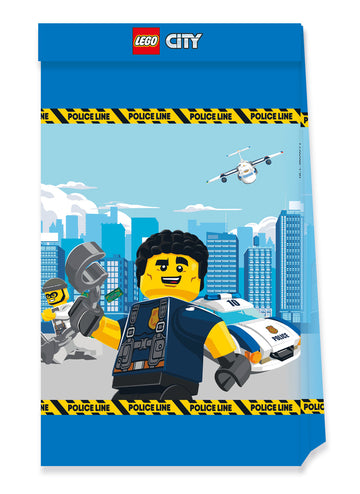 4 majhne papirnate vrečke FSC Lego City