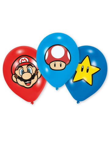 6 balonov Super Mario LaTex