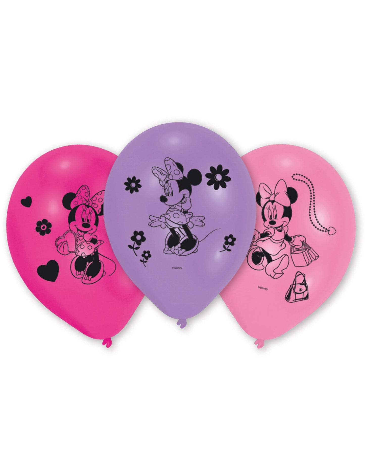 10 balonov lateksa minnie