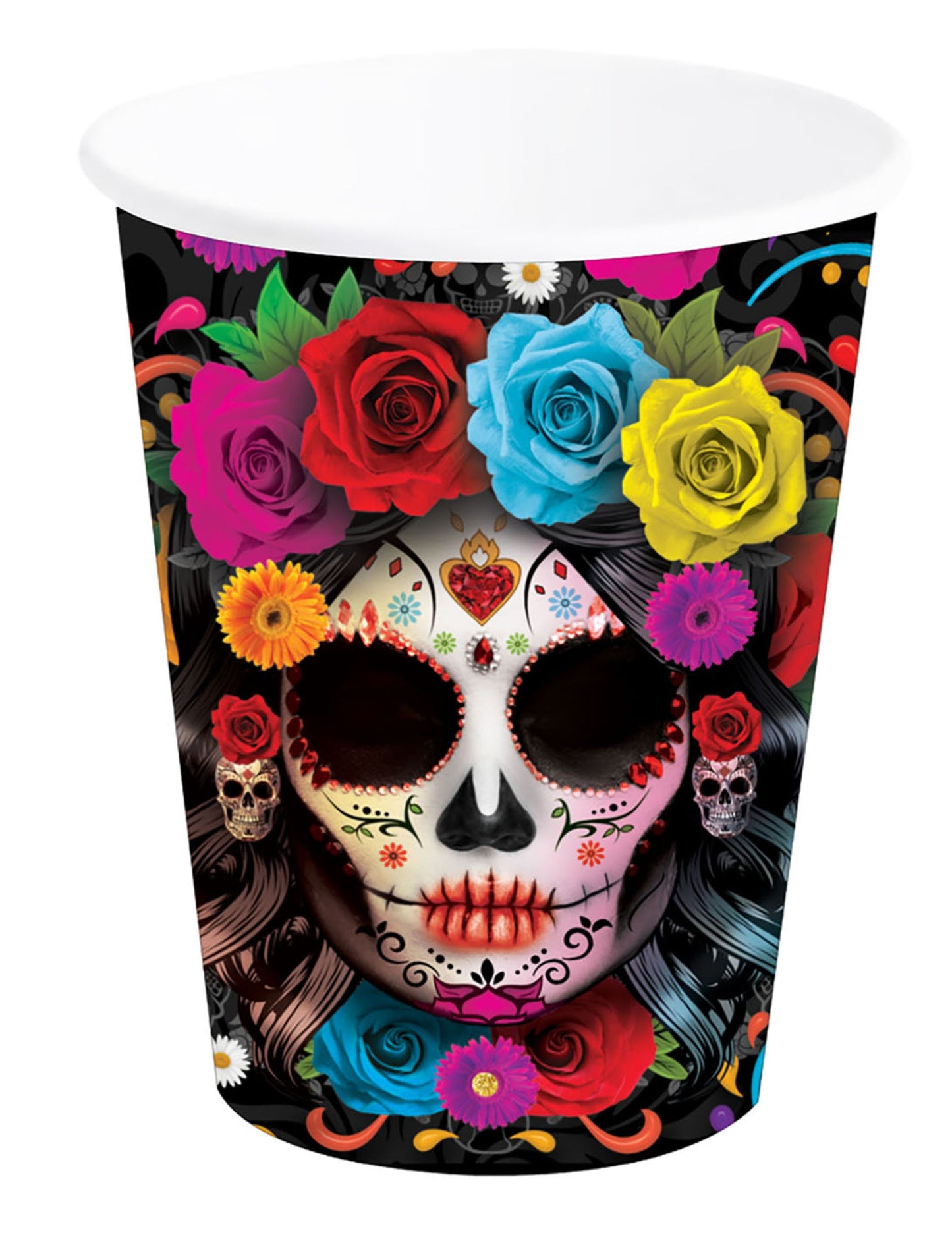 6 Catrina Dia de los Muertos 240 ml skodelic