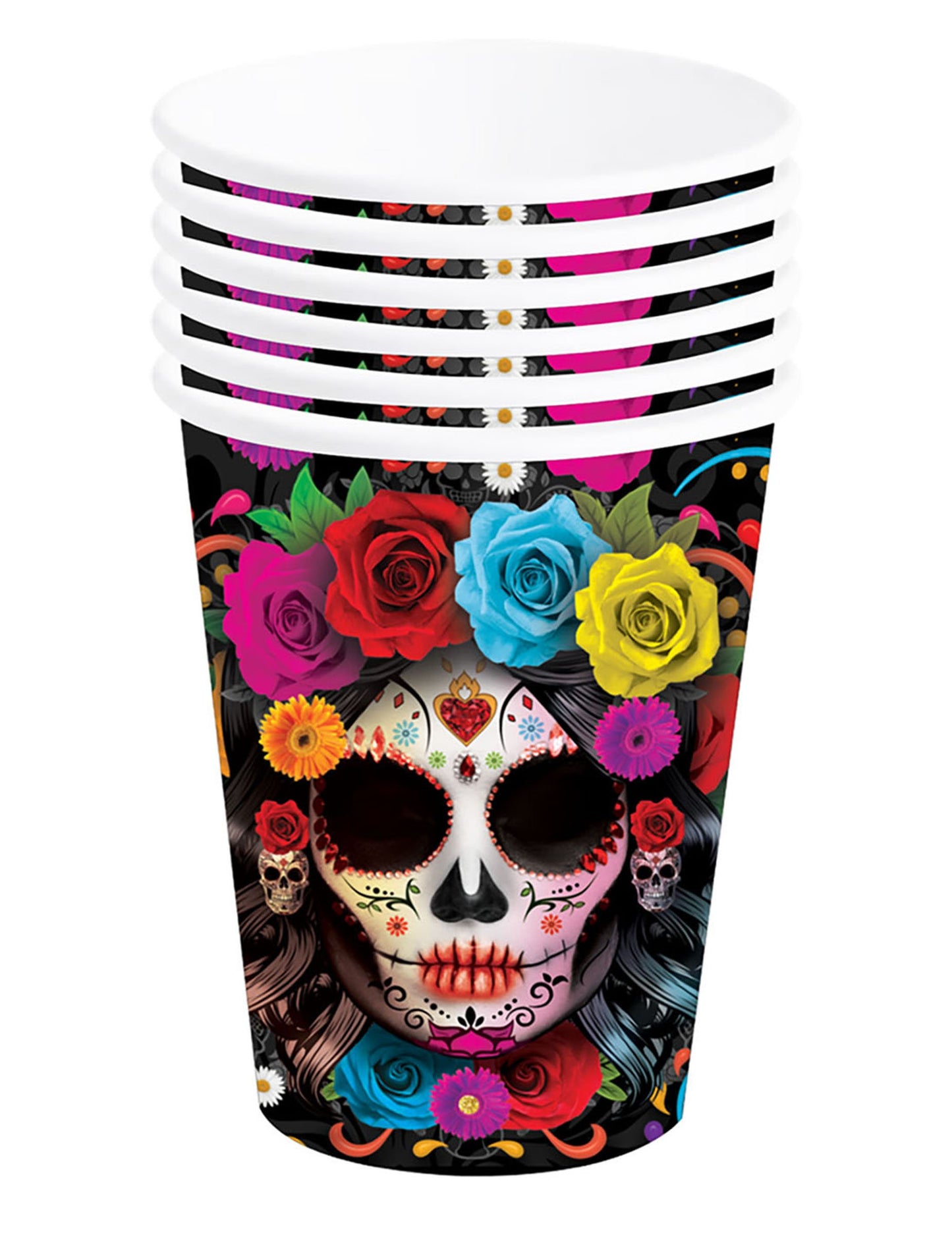 6 Catrina Dia de los Muertos 240 ml skodelic