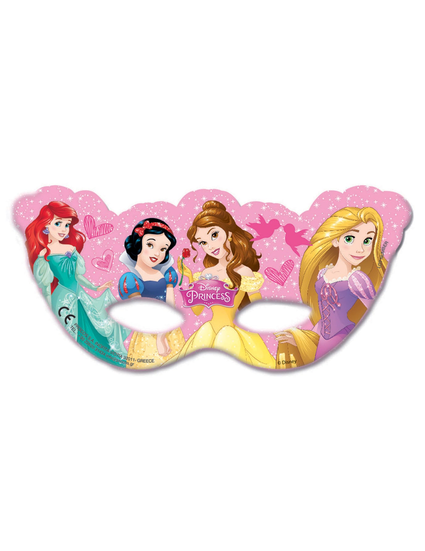 6 Disneyjeve princese Maske