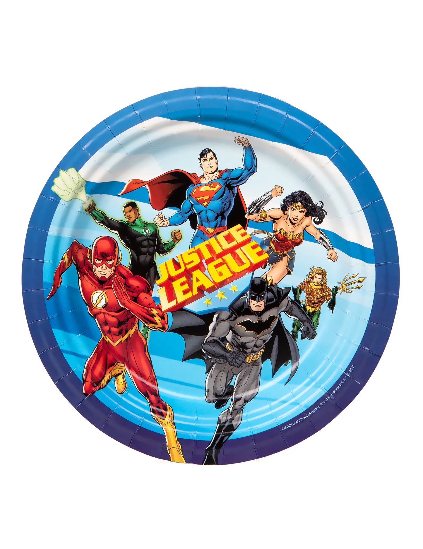 8 kartonskih plošč FSC Justice League 23 cm