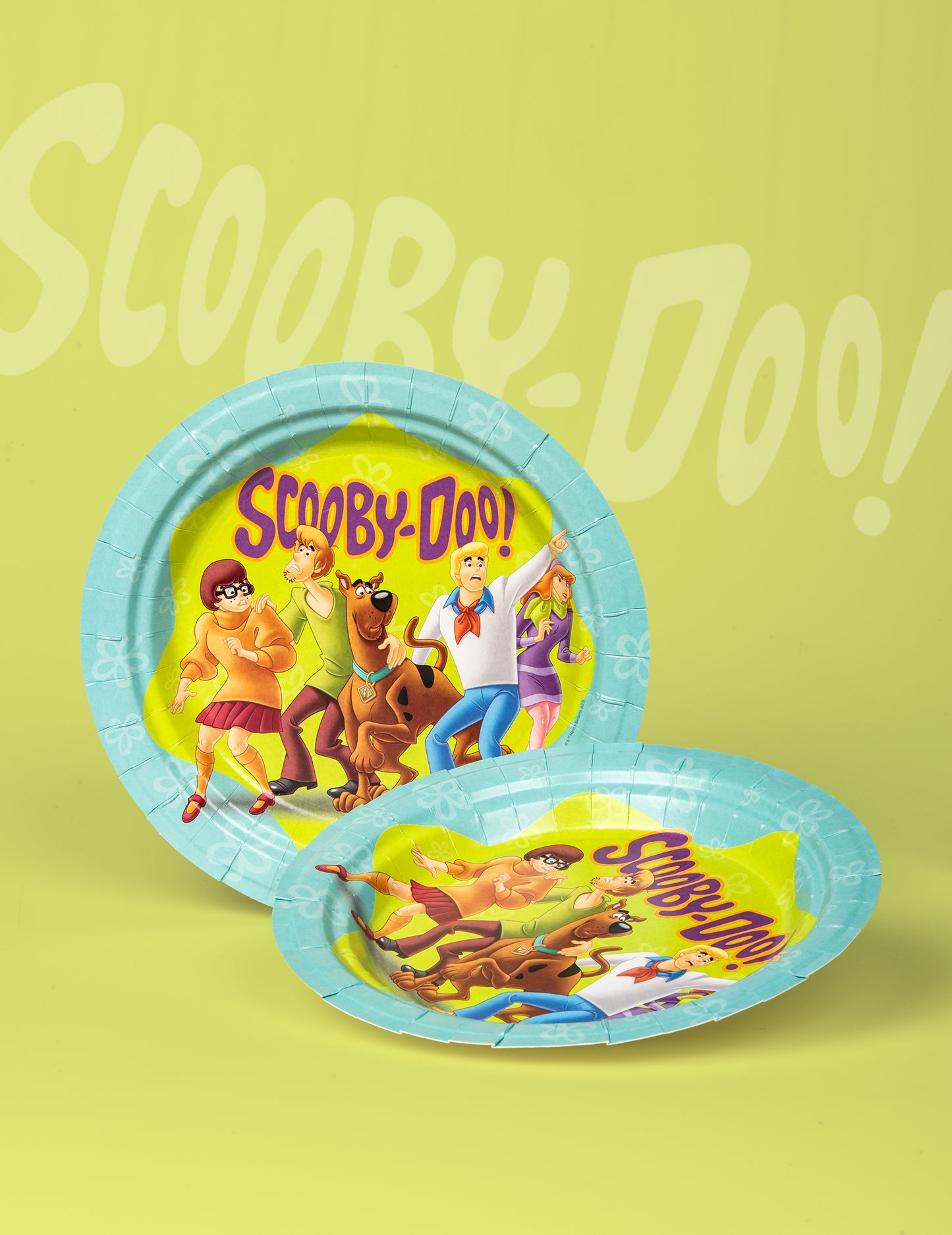 8 kartonskih plošč FSC Scooby-Doo 23 cm