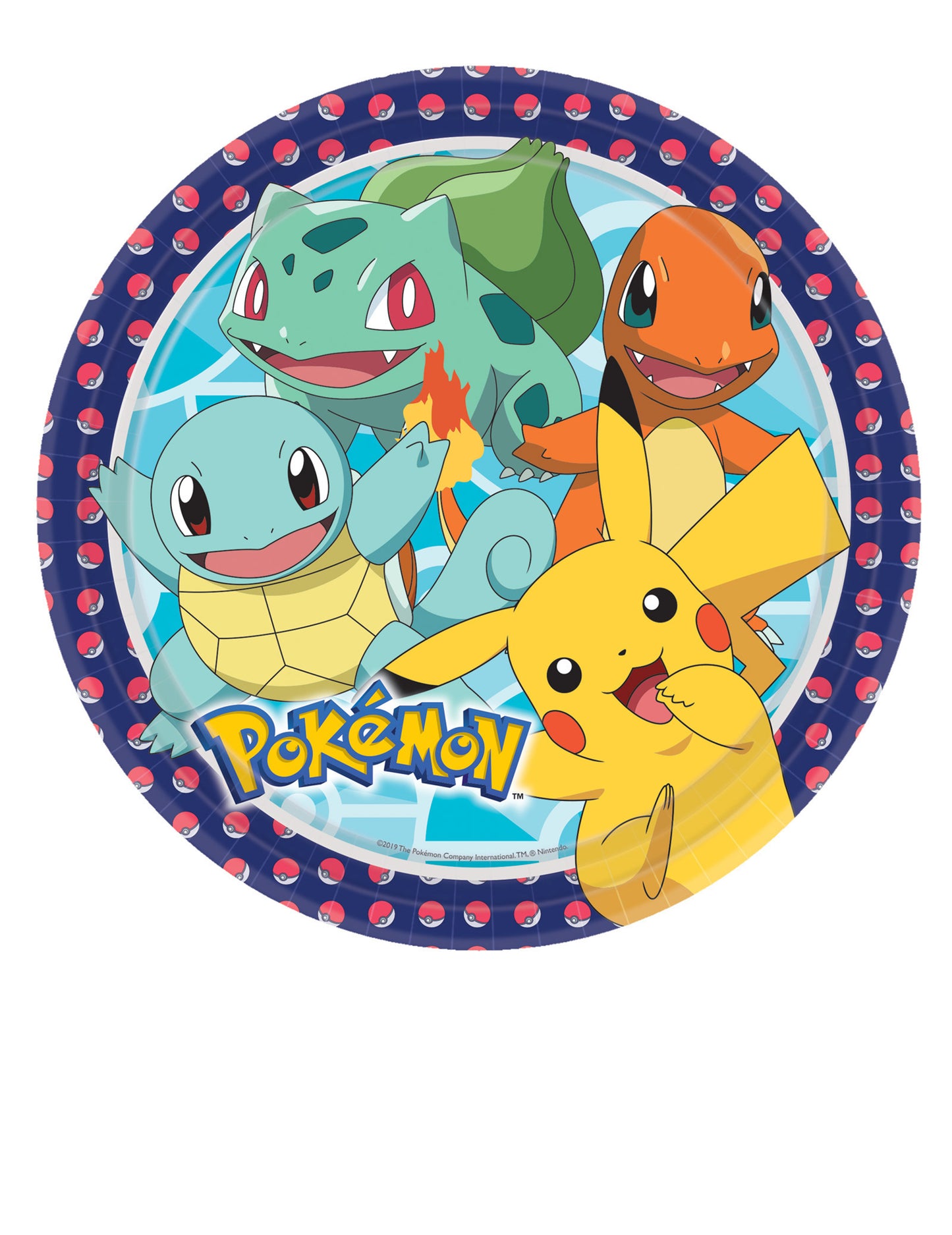 8 kartonskih plošč Pokémon 23 cm