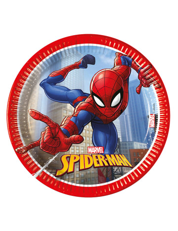 8 kartonskih plošč Spiderman Fighter 20 cm