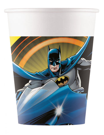 8 kartonskih skodelic Batman 200 ml