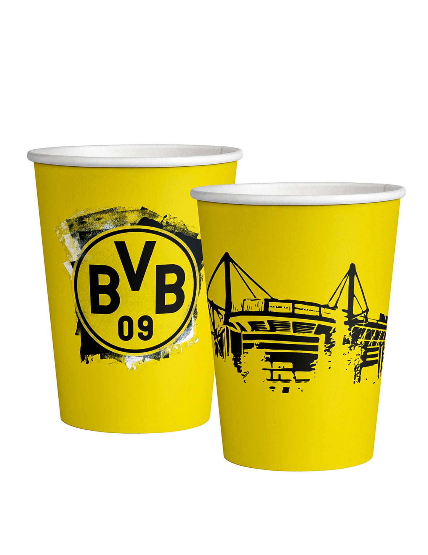 8 kartonske skodelice Borussia Dortmund 250 ml