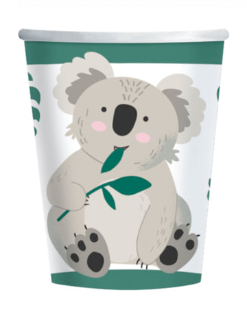 8 koala 250 ml kartonskih skodelic