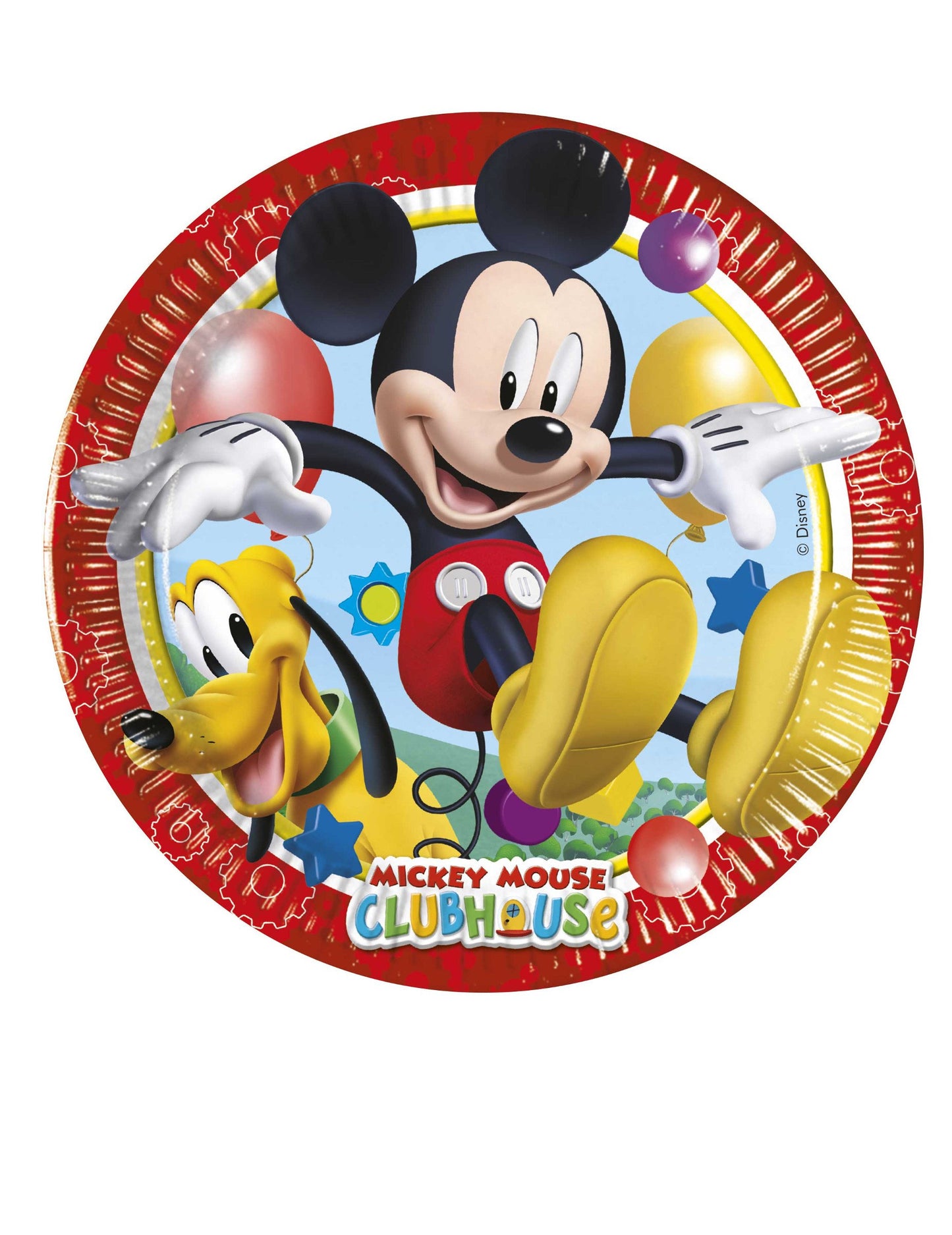 8 majhnih kartonskih plošč Mickey Mouse 20 cm