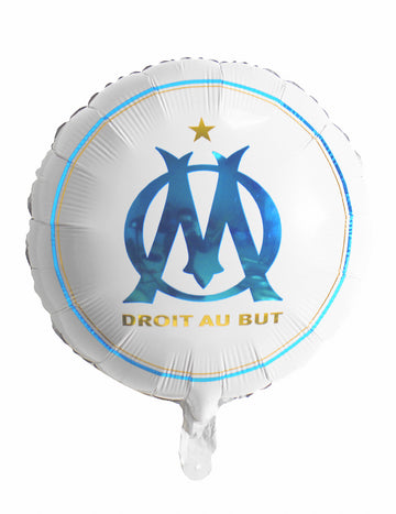 Om okrogel aluminijast balon 45 cm