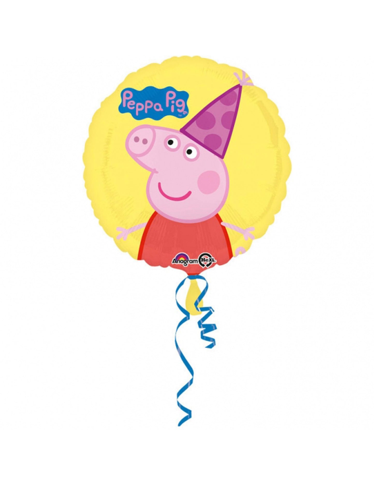 Aluminijast balon rojstni dan peppa prašič 43 cm