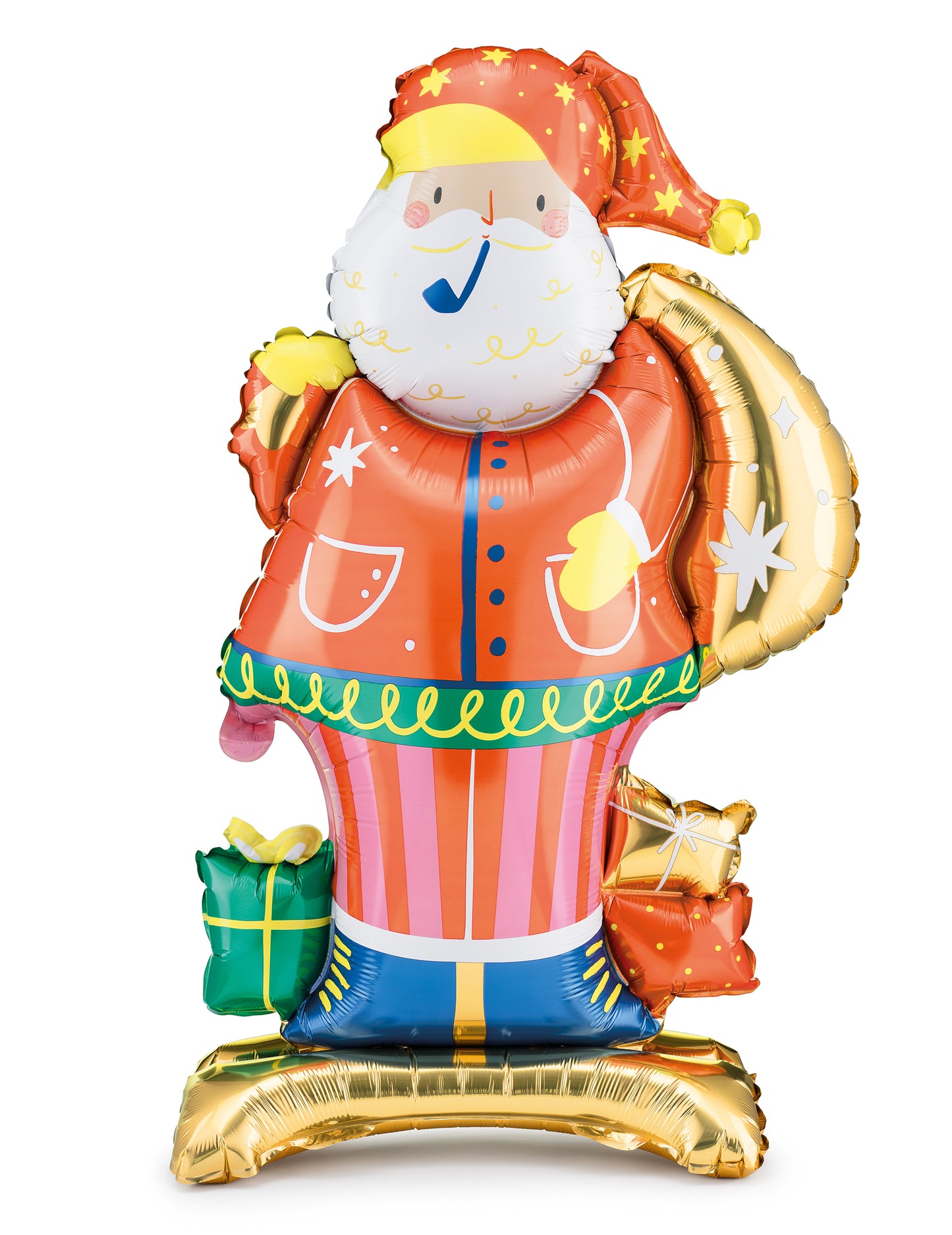 Aluminijasta kroglica Santa Claus 63 x 106 cm