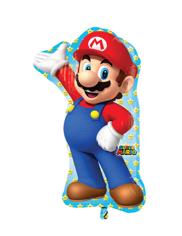 Super Mario 55 x 83 cm aluminijast balon