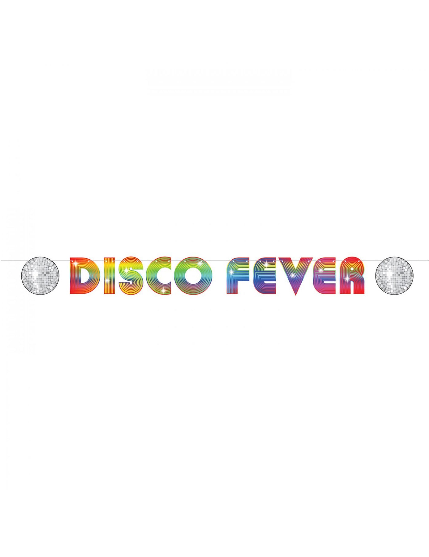 DISCO FEVER CAIRDORNA BANNER 15 x 213 cm