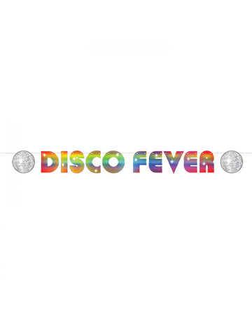 DISCO FEVER CAIRDORNA BANNER 15 x 213 cm