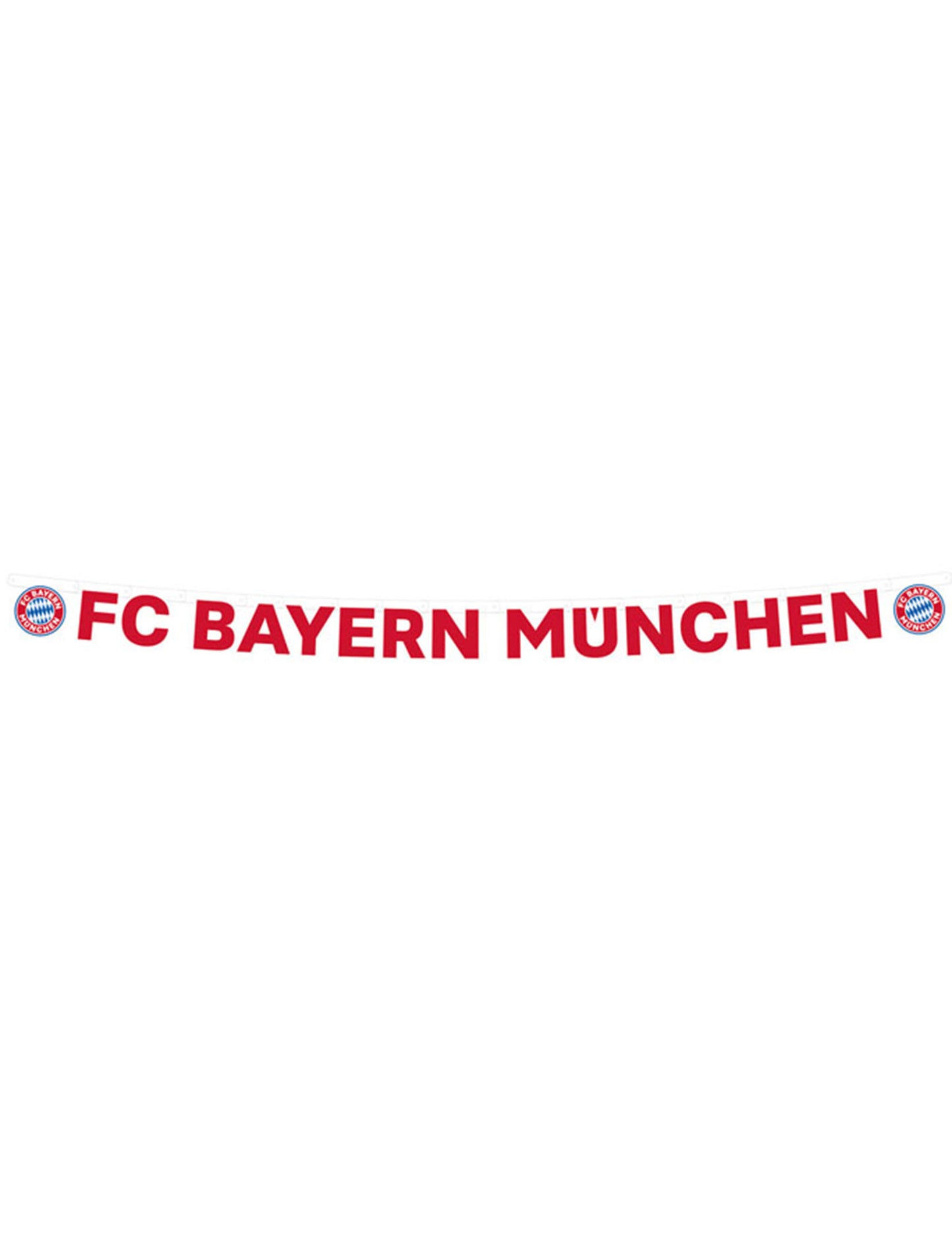 Carton Banner FC Bayern München 180 x 11 cm