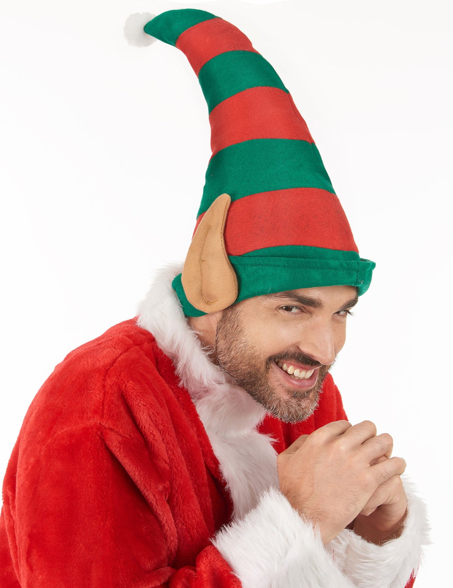 Božiček Božiček Lutin Striped z odraslimi ušesi