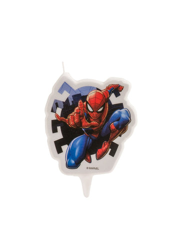 Spiderman Rojstnodnevna sveča 7,5 cm