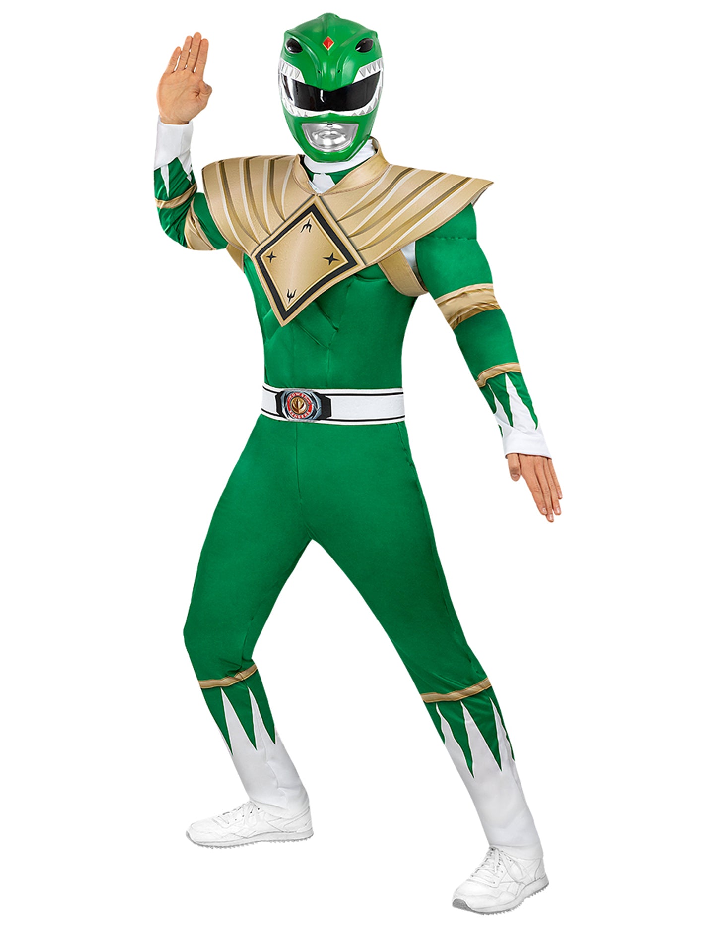 Čelada Green Power Ranger za odrasle