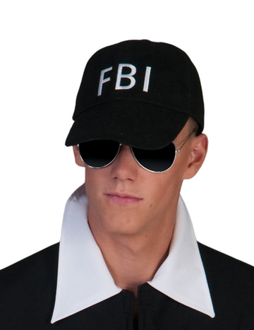 Odrasla črna FBI pokrovček