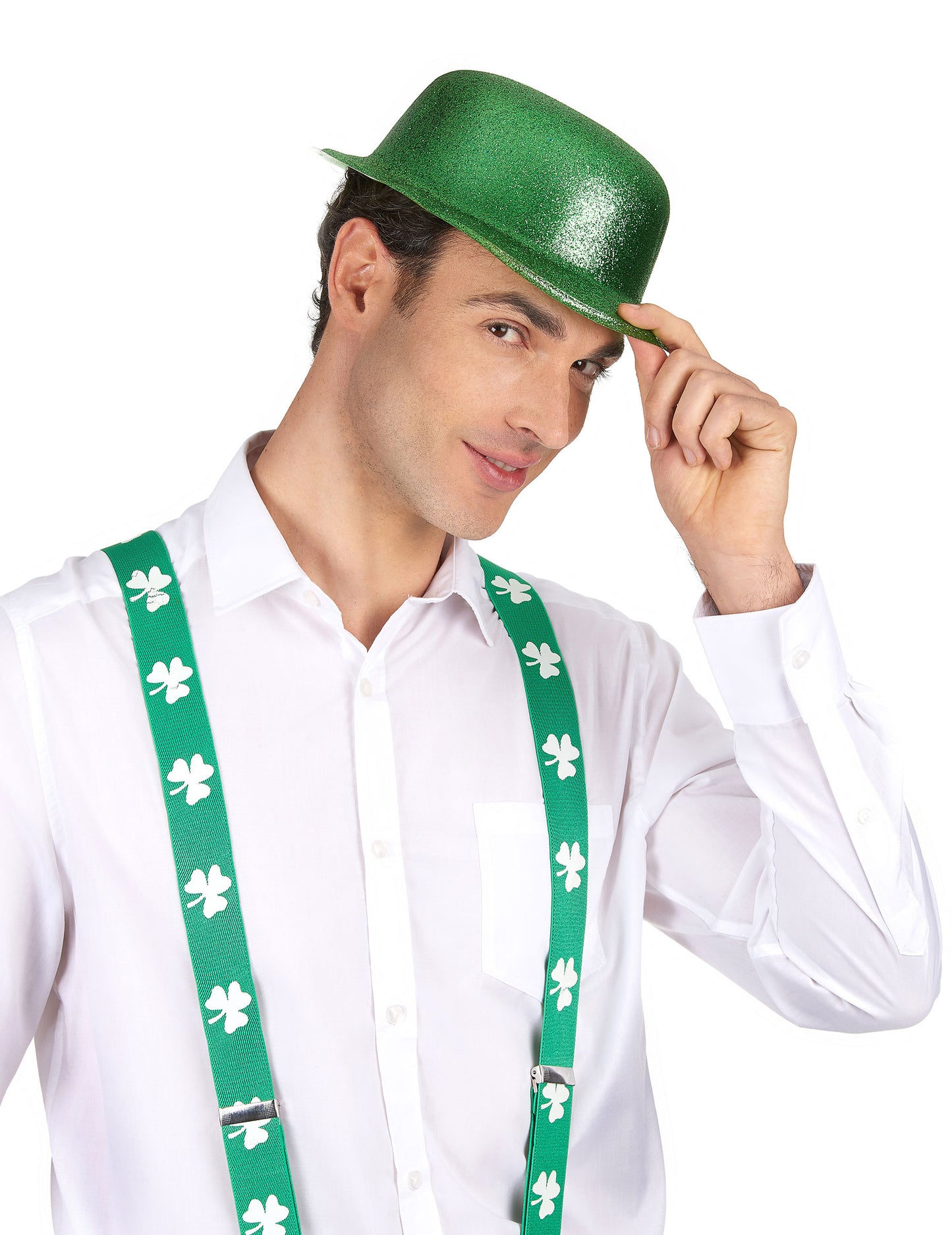 Hat Malon Green odrasla oseba, ki sta stojila Saint Patrick