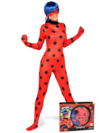 Popolna ladybug čudežna preobleka za odrasle