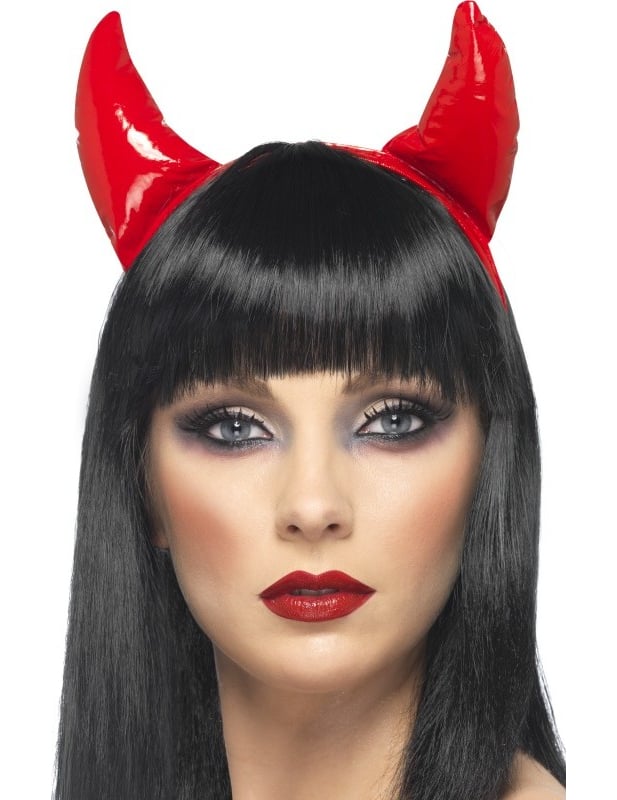 Halloween Red Rabible Devetable Horns