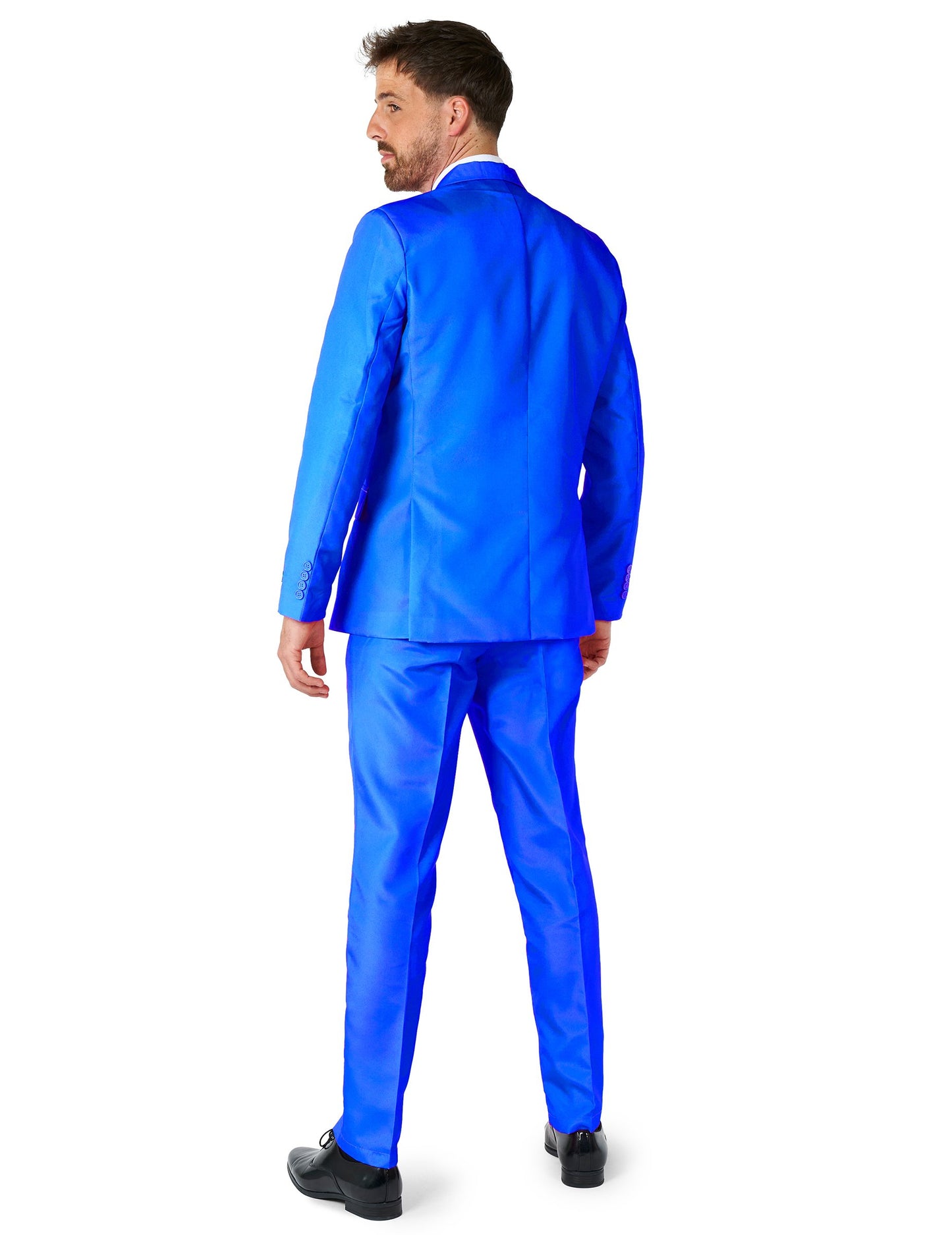 Kostum g. Solid Bleu Man Suitmeister