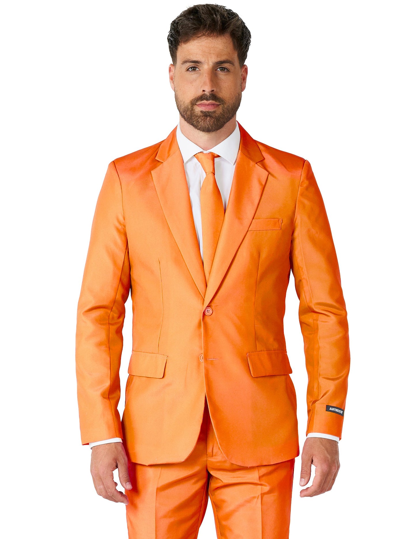 Kostum g. Solid Orange Man Suitmeister