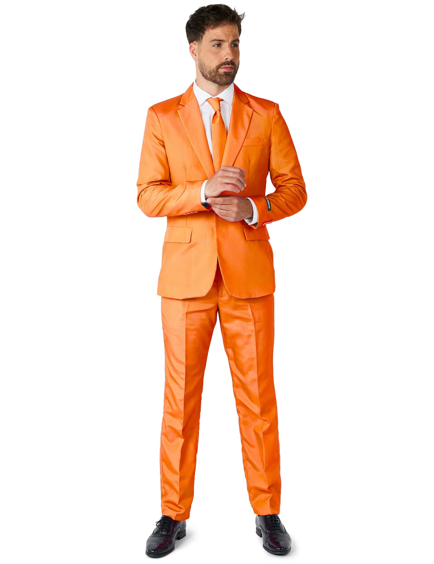 Kostum g. Solid Orange Man Suitmeister