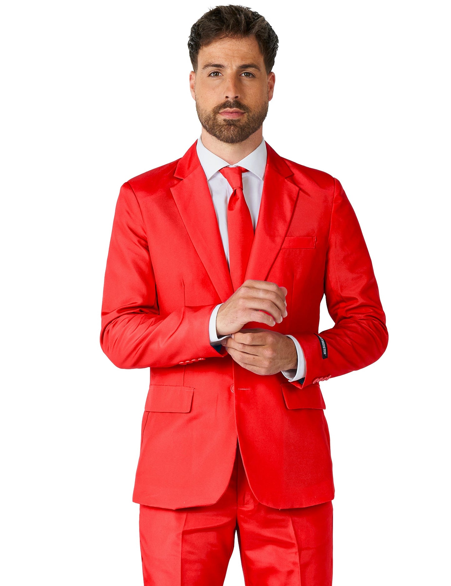 Kostum g. Solid Rouge Man Suitmeister