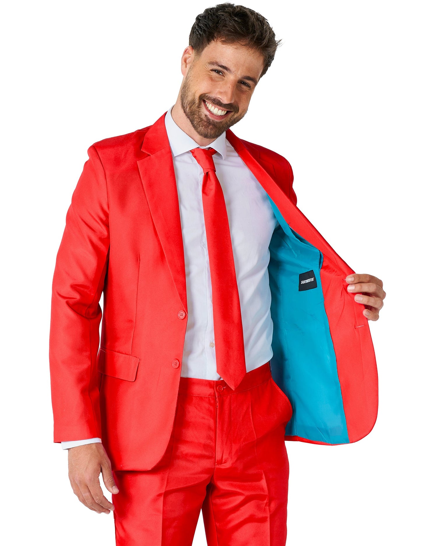 Kostum g. Solid Rouge Man Suitmeister