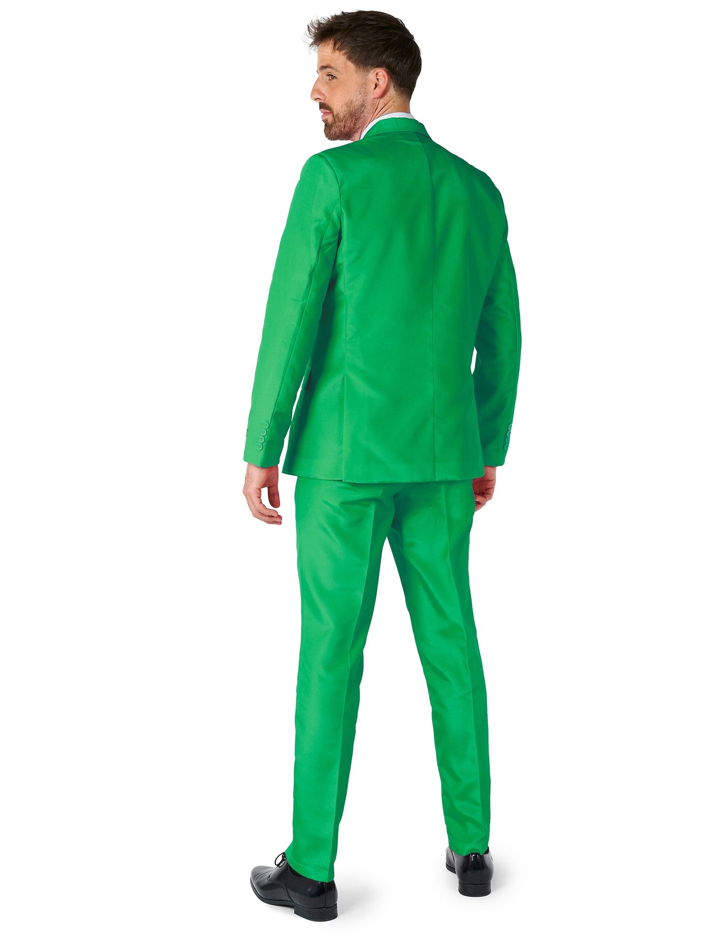 Kostum g. Solid Vert Homme Suitmeister