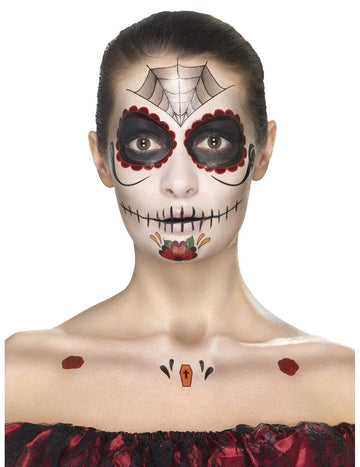 Kit Makeup Princess Spider Woman Dia de los Muertos