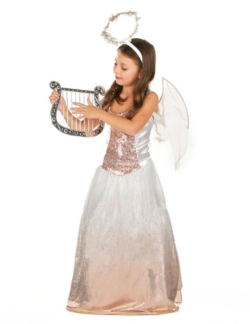 Rose Gold Girl Angel Costume