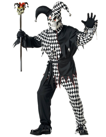 Halloween Black Man Klown preobleka