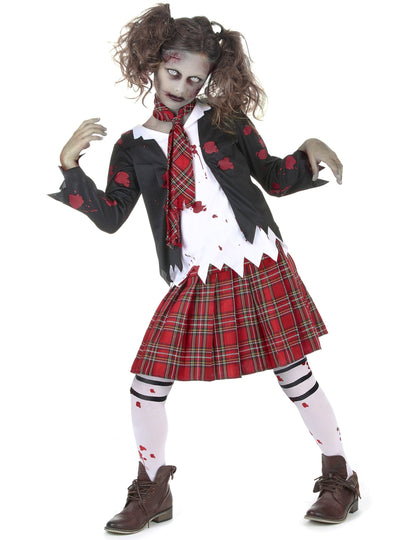 Halloween Zombie Schoolgirka preobleka