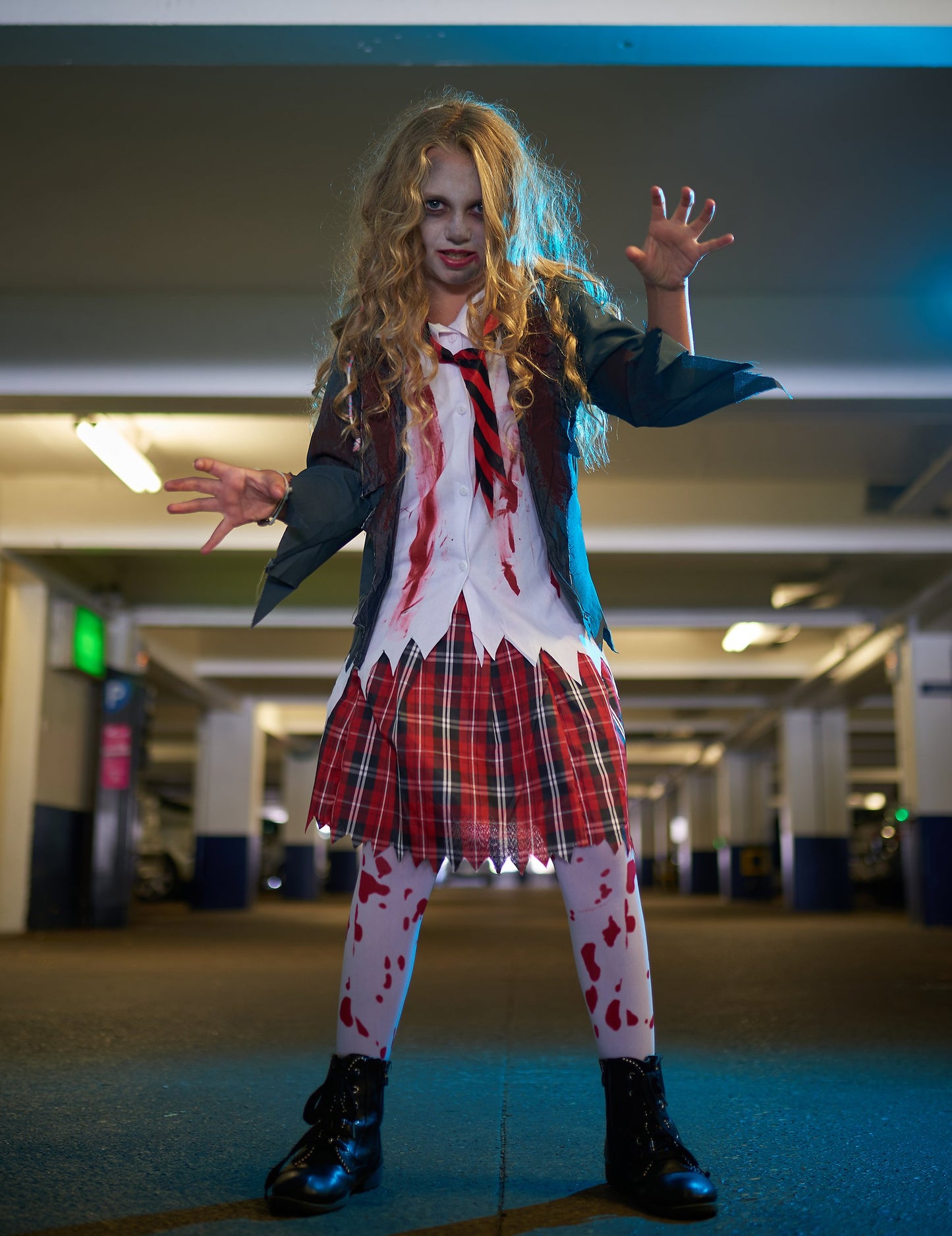 Halloween Zombie Schoolgirka preobleka