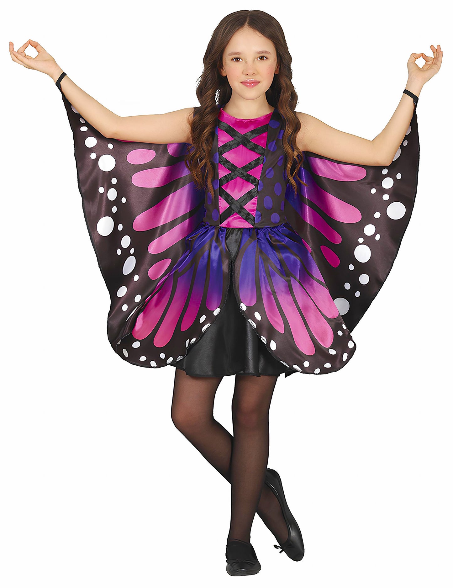 Violet Girl Purple Papillon kostum