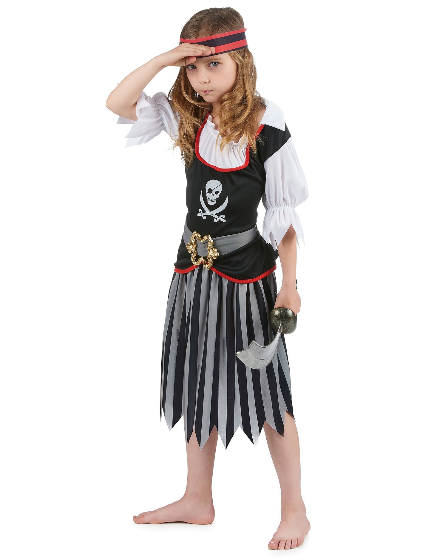 Piratno preobleko Smill Pattern Girl