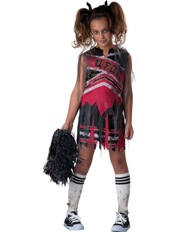 Pompom Girl Zombie Girl Costume - Luksuz