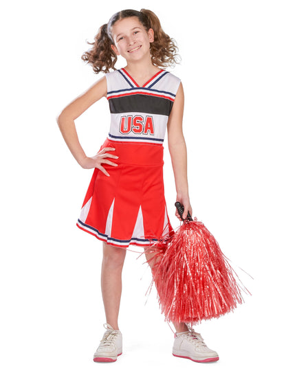 Pompom Girl USA Hči kostum