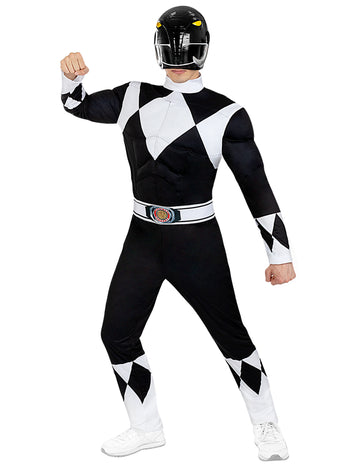 Black Power Ranger kostum za odrasle