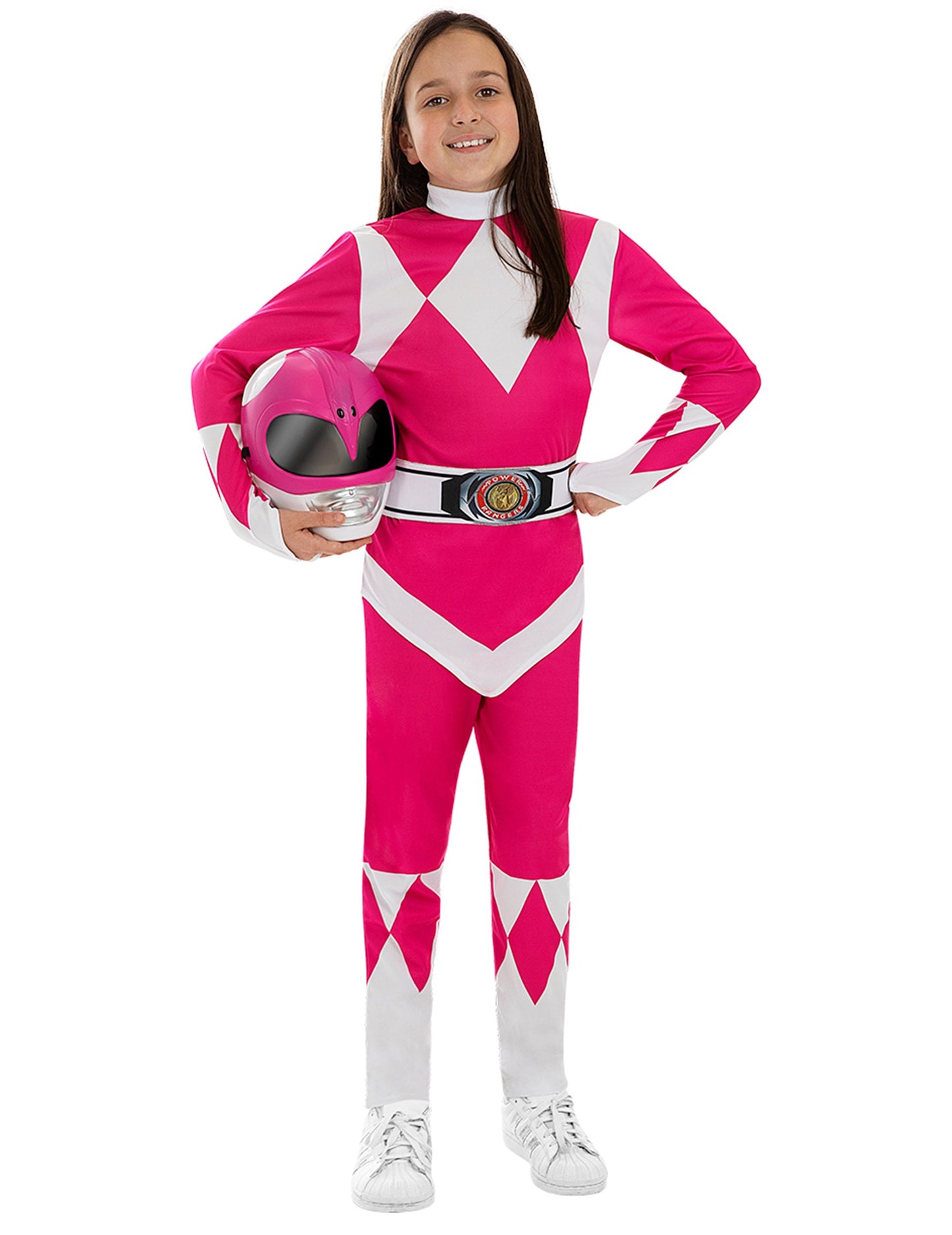 Otroški roza kostum Power Ranger